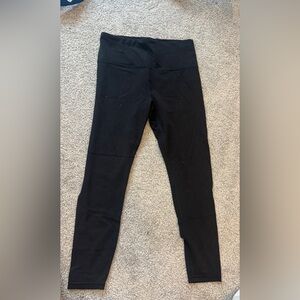 Athleta Black Leggings with Cut Outs worn once